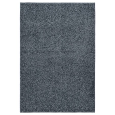 Tappeto a Pelo Corto 160x230 cm Antracite