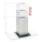 Cappa a Isola 90 cm Acciaio Inossidabile 756 m³/h LED Cappa a Isola 90 cm Acciaio Inossidabile 756 m³/h LED