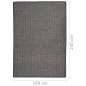 Tappeto da Esterni a Tessitura Piatta 160x230 cm Grigio Tappeto da Esterni a Tessitura Piatta 160x230 cm Grigio