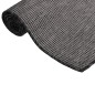 Tappeto da Esterni a Tessitura Piatta 80x150 cm Grigio Tappeto da Esterni a Tessitura Piatta 80x150 cm Grigio