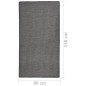 Tappeto da Esterni a Tessitura Piatta 80x150 cm Grigio Tappeto da Esterni a Tessitura Piatta 80x150 cm Grigio