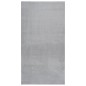 Tappeto Soffice a Pelo Corto 80x150 cm Antiscivolo Grigio Tappeto Soffice a Pelo Corto 80x150 cm Antiscivolo Grigio