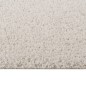 Tappeto Shaggy a Pelo Alto Crema 140x200 cm Tappeto Shaggy a Pelo Alto Crema 140x200 cm