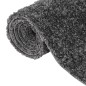 Tappeto Shaggy a Pelo Alto Antracite 140x200 cm Tappeto Shaggy a Pelo Alto Antracite 140x200 cm