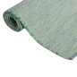 Tappeto da Esterni a Tessitura Piatta 100x200 cm Turchese Tappeto da Esterni a Tessitura Piatta 100x200 cm Turchese