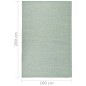 Tappeto da Esterni a Tessitura Piatta 100x200 cm Turchese Tappeto da Esterni a Tessitura Piatta 100x200 cm Turchese