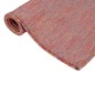 Tappeto da Esterni a Tessitura Piatta 160x230 cm Rosso Tappeto da Esterni a Tessitura Piatta 160x230 cm Rosso