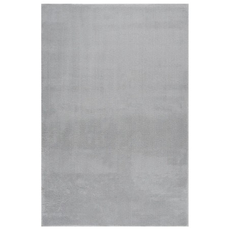 Tappeto Soffice a Pelo Corto 200x290 cm Antiscivolo Grigio