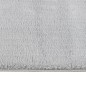 Tappeto Soffice a Pelo Corto 200x290 cm Antiscivolo Grigio Tappeto Soffice a Pelo Corto 200x290 cm Antiscivolo Grigio