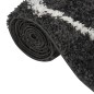 Tappeto Shaggy a Pelo Alto Crema e Antracite 200x290 cm Tappeto Shaggy a Pelo Alto Crema e Antracite 200x290 cm