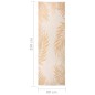 Tappeto da Esterni a Tessitura Piatta 80x250 cm Motivo a Foglie Tappeto da Esterni a Tessitura Piatta 80x250 cm Motivo a Foglie
