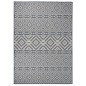 Tappeto da Esterni a Tessitura Piatta 120x170 cm Strisce Blu Tappeto da Esterni a Tessitura Piatta 120x170 cm Strisce Blu