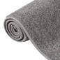 Tappeto a Pelo Corto 120x170 cm Grigio Tappeto a Pelo Corto 120x170 cm Grigio