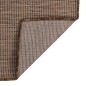 Tappeto da Esterni a Tessitura Piatta 120x170 cm Marrone Tappeto da Esterni a Tessitura Piatta 120x170 cm Marrone