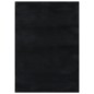 Tappeto Lavabile Soffice Pelo Corto 120x170 cm Antiscivolo Nero Tappeto Lavabile Soffice Pelo Corto 120x170 cm Antiscivolo Nero