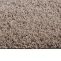 Tappeto Shaggy a Pelo Alto Beige 200x290 cm Tappeto Shaggy a Pelo Alto Beige 200x290 cm