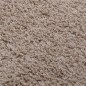 Tappeto Shaggy a Pelo Alto Beige 200x290 cm Tappeto Shaggy a Pelo Alto Beige 200x290 cm