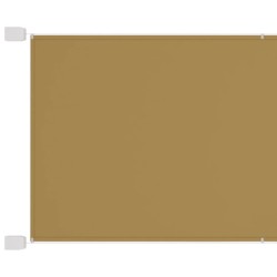 Paravento Verticale Beige 180x800 cm in Tessuto Oxford
