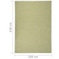Tappeto da Esterni a Tessitura Piatta 160x230 cm Verde Tappeto da Esterni a Tessitura Piatta 160x230 cm Verde