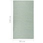 Tappeto da Esterni a Tessitura Piatta 80x150 cm Turchese Tappeto da Esterni a Tessitura Piatta 80x150 cm Turchese
