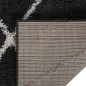 Tappeto Shaggy a Pelo Alto Crema e Antracite 160x230 cm Tappeto Shaggy a Pelo Alto Crema e Antracite 160x230 cm
