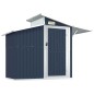 Capanno da Giardino Antracite 270x130x208,5 cm Acciaio Zincato Capanno da Giardino Antracite 270x130x208,5 cm Acciaio Zincato