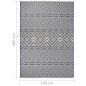 Tappeto da Esterni a Tessitura Piatta 140x200 cm Strisce Blu Tappeto da Esterni a Tessitura Piatta 140x200 cm Strisce Blu