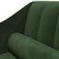 Sdraio con Capezzale Verde Scuro in Velluto Sdraio con Capezzale Verde Scuro in Velluto