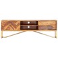 Mobile Porta TV 140x30x45 cm in Legno Massello di Sheesham Mobile Porta TV 140x30x45 cm in Legno Massello di Sheesham