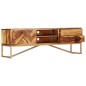 Mobile Porta TV 140x30x45 cm in Legno Massello di Sheesham Mobile Porta TV 140x30x45 cm in Legno Massello di Sheesham