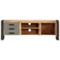 Mobile Porta TV 120x30x40 cm in Legno Massello di Mango Mobile Porta TV 120x30x40 cm in Legno Massello di Mango