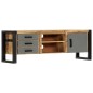 Mobile Porta TV 120x30x40 cm in Legno Massello di Mango Mobile Porta TV 120x30x40 cm in Legno Massello di Mango