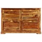 Scarpiera 140x35x90 cm in Legno Massello di Sheesham Scarpiera 140x35x90 cm in Legno Massello di Sheesham