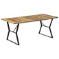 Tavolo da Pranzo 180x90x76 cm in Legno Massello di Recupero Tavolo da Pranzo 180x90x76 cm in Legno Massello di Recupero
