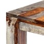 Tavolo da Pranzo Grigio 140x70x76cm Legno Massello di Sheesham