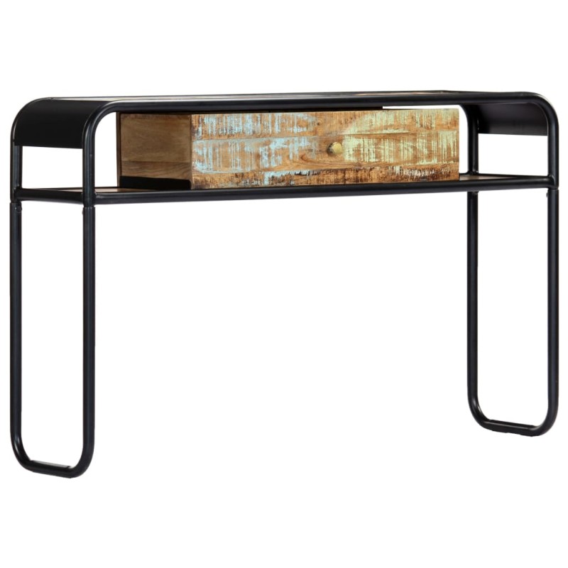 Tavolo Consolle 118x30x75 cm in Legno Massello di Recupero Tavolo Consolle 118x30x75 cm in Legno Massello di Recupero