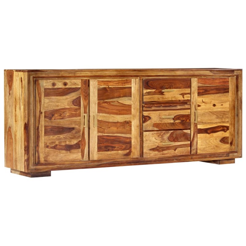 Credenza 200x40x80 cm in Legno Massello di Sheesham Credenza 200x40x80 cm in Legno Massello di Sheesham