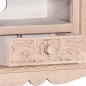 Mobile Porta TV Bianco 120x30x40 cm in Legno Massello di Mango Mobile Porta TV Bianco 120x30x40 cm in Legno Massello di Mango