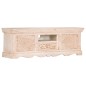 Mobile Porta TV Bianco 120x30x40 cm in Legno Massello di Mango Mobile Porta TV Bianco 120x30x40 cm in Legno Massello di Mango