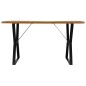 Tavolo da Pranzo 140x80x76 cm in Legno Massello di Recupero Tavolo da Pranzo 140x80x76 cm in Legno Massello di Recupero