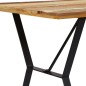 Tavolo da Pranzo 140x80x76 cm in Legno Massello di Recupero Tavolo da Pranzo 140x80x76 cm in Legno Massello di Recupero