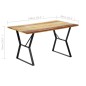 Tavolo da Pranzo 140x80x76 cm in Legno Massello di Recupero Tavolo da Pranzo 140x80x76 cm in Legno Massello di Recupero