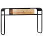 Tavolo Consolle 118x30x75 cm in Legno Massello di Mango Tavolo Consolle 118x30x75 cm in Legno Massello di Mango