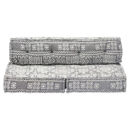 Pouf Grigio Chiaro in Tessuto
