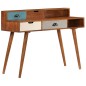 Scrivania 110x50x90 cm Legno Massello di Mango Scrivania 110x50x90 cm Legno Massello di Mango