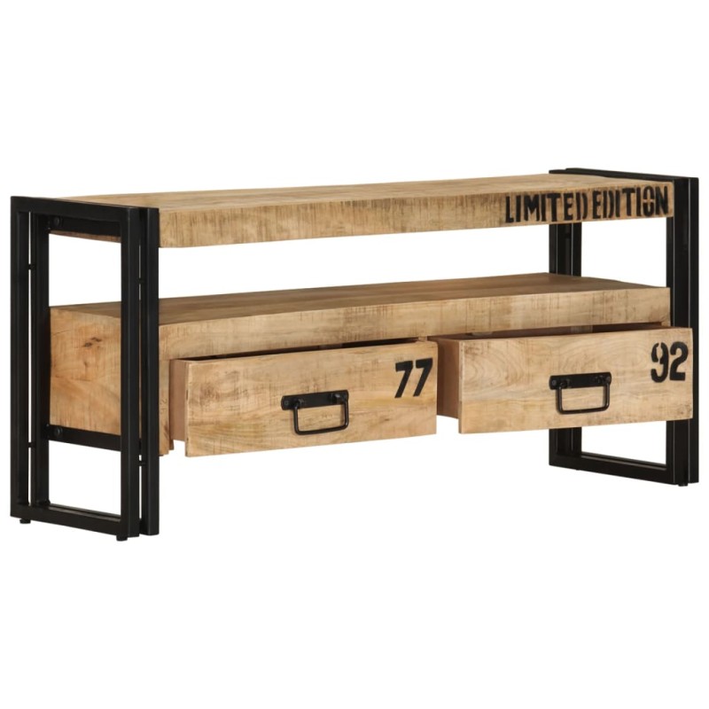 Mobile Porta TV 100x30x45 cm in Legno Massello di Mango Mobile Porta TV 100x30x45 cm in Legno Massello di Mango