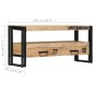 Mobile Porta TV 100x30x45 cm in Legno Massello di Mango Mobile Porta TV 100x30x45 cm in Legno Massello di Mango