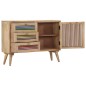 Credenza 100x30x75 cm in Legno Massello di Mango Credenza 100x30x75 cm in Legno Massello di Mango