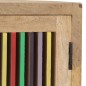 Credenza 100x30x75 cm in Legno Massello di Mango Credenza 100x30x75 cm in Legno Massello di Mango