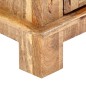 Credenza con 4 Cassetti 160x40x85 cm Legno Massello di Mango Credenza con 4 Cassetti 160x40x85 cm Legno Massello di Mango